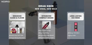 Voopoo Drag H80 S Vape Kit flavour