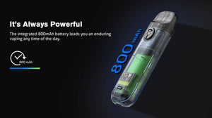 Smok Novo 4 Pod Kit battery power