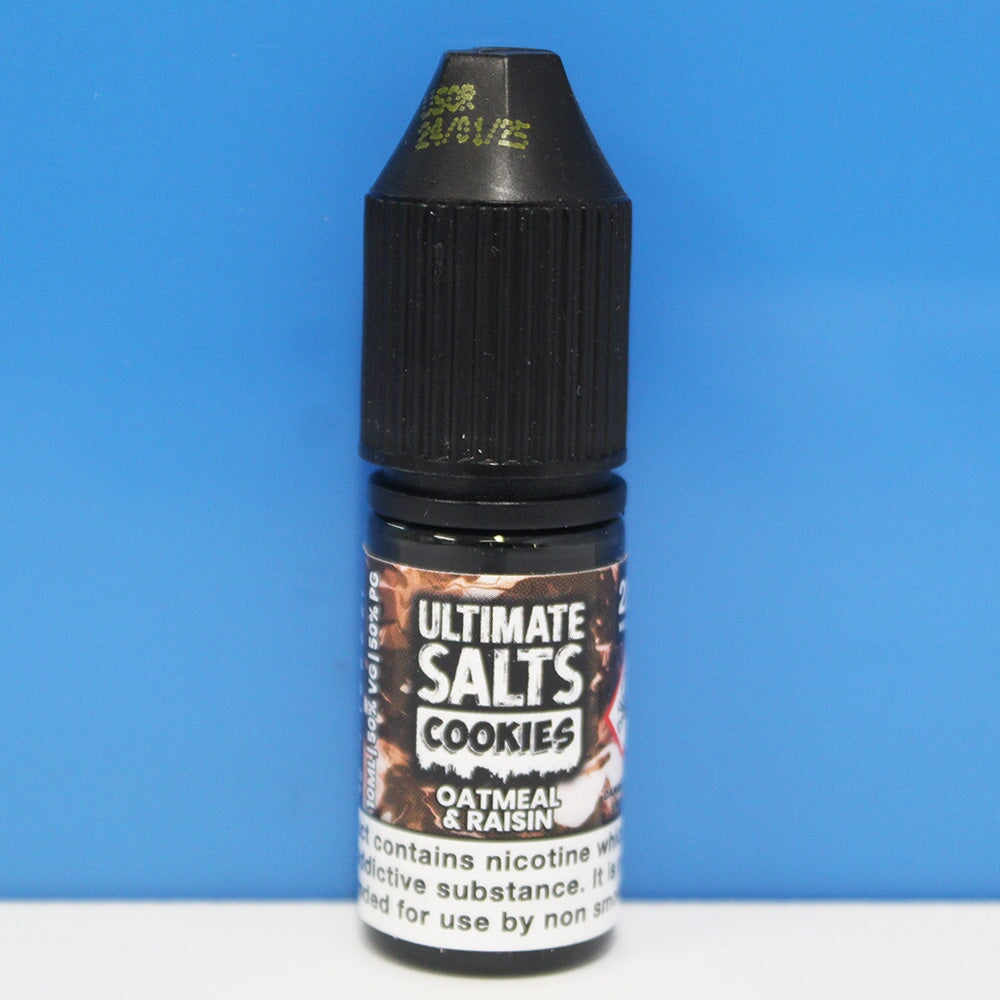 Oatmeal & Raisin Cookie Salt E-Liquid By Ultimate Juice 10ml