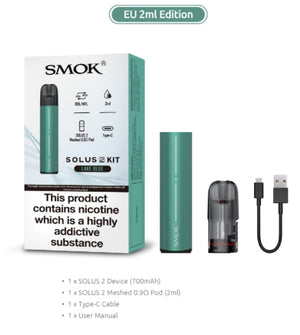 Smok Solus 2 Kit whats in the box