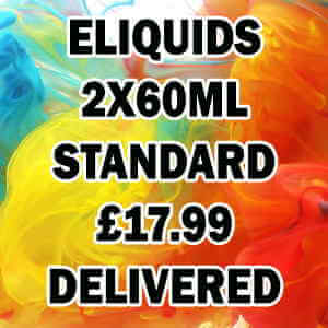 2 x 60ml Eilquids for £17.99