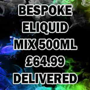 500ml bespoke e-liquids by Rainbowvapes