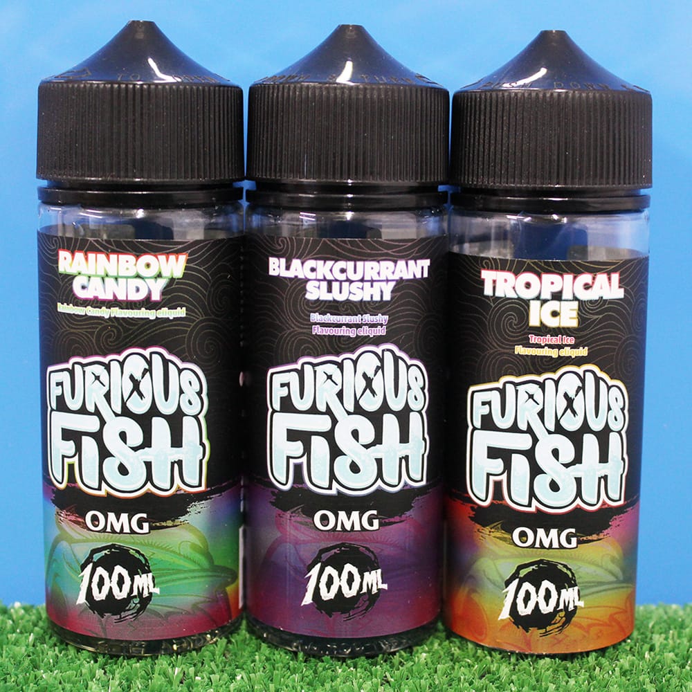 Furious Fish E-Liquid (10ML 99P) (100ML - £3.99)