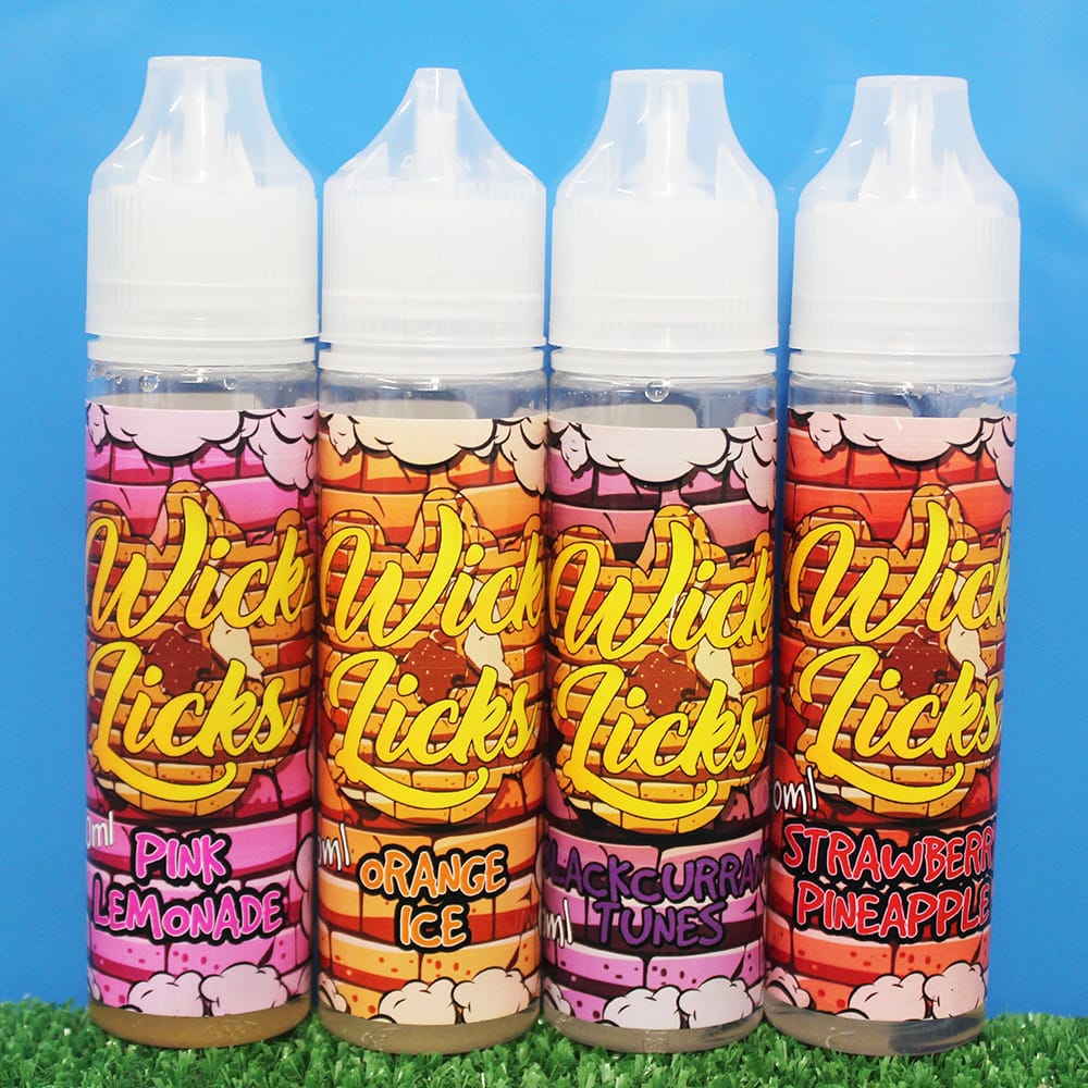 Wick Licks E-Liquid (50ml £2.99)