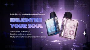 UWELL Caliburn GK2 Vision Pod Kit design