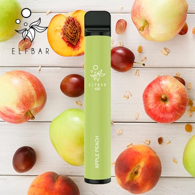 Elf Bar 600 Apple Peach Disposabe Vape Device