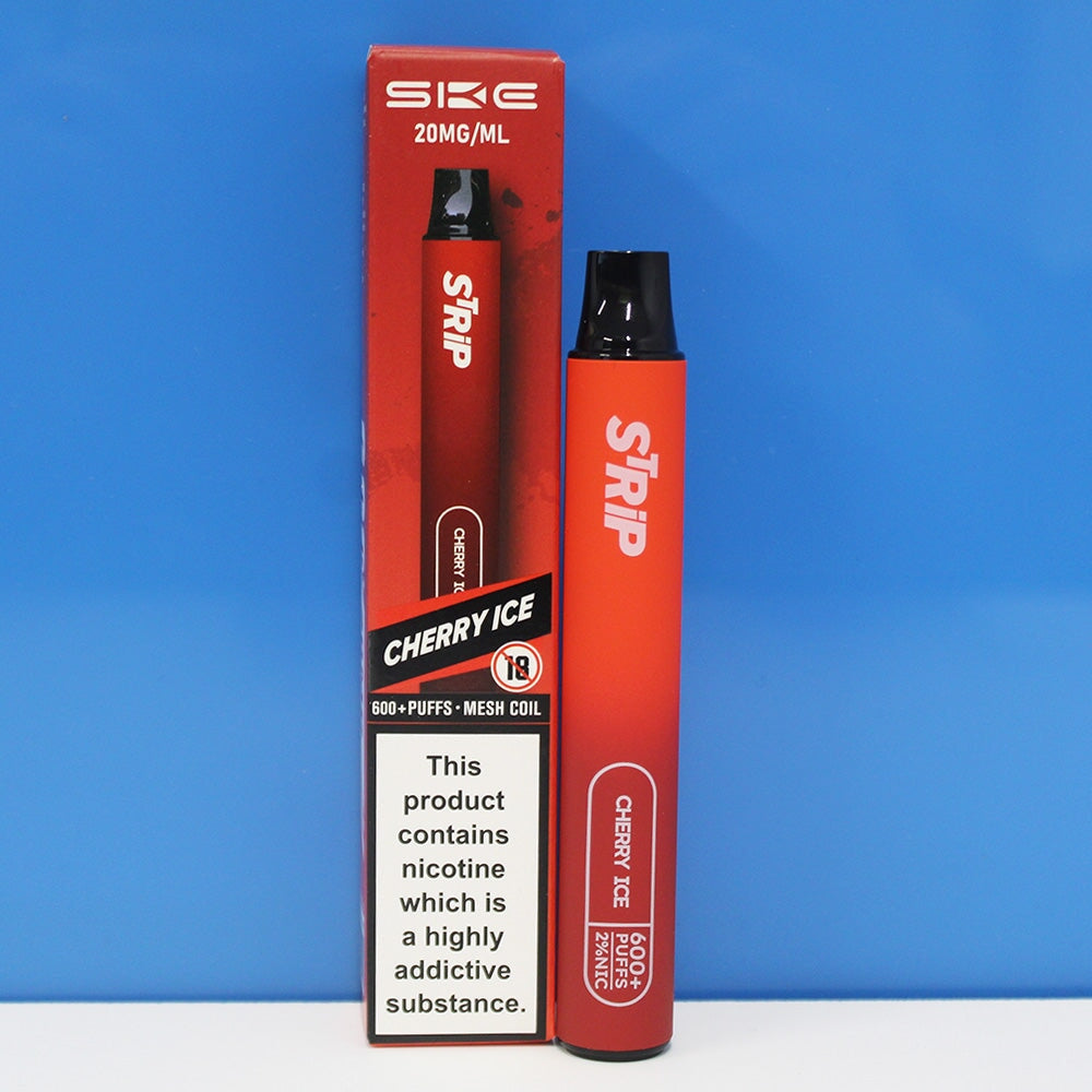 Cherry Ice Disposable Vape By SKE Strip 20mg