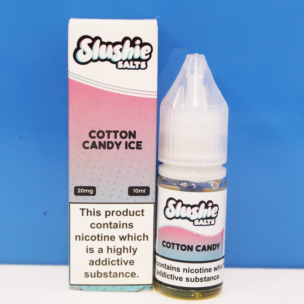 Cotton Candy Ice Bar Salt E-Liquid By Slushie 10ml