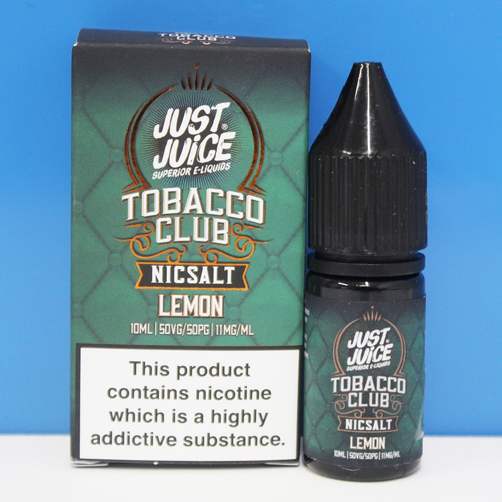 Lemon Tobacco Salt E-Liquid By Just Juice 10ml