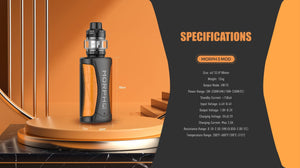 Smok Morph 3 Kit 230w specifications