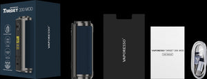 Vaporesso Target 200 Mod whats in the box