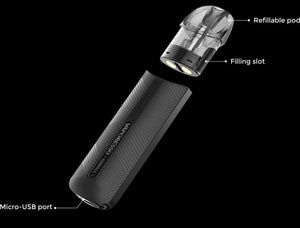 Vaporesso Osmall Pod Kit in parts