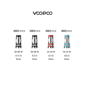 Voopoo PNP X Coil (5 Pack) 4 types of coils