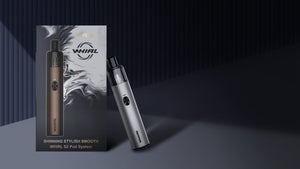 Uwell Whirl S2 Kit device and packaging