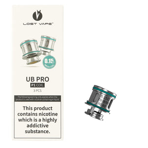Lost Vape UB Pro Coils (3 Pack) coil and box