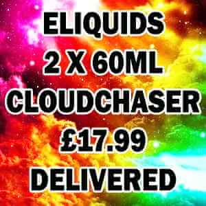 60ml Cloud Chaser Eliquid Quick Buy x 2