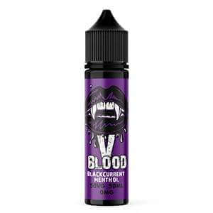 Blackcurrant Menthol by V Blood 50ml Short Fill