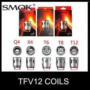 Smok TFV12 Coils (t8, T14, X4, Q4 & MESH)