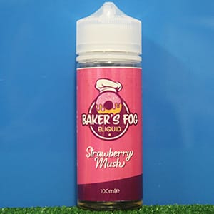 Strawberry Mush E-Liquid by Bakers Fog 100ml Short Fill