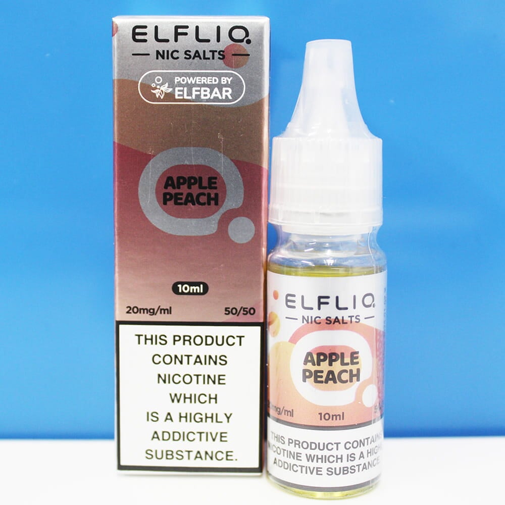 Apple Peach Elfliq Nic Salt E-Liquid 10ml