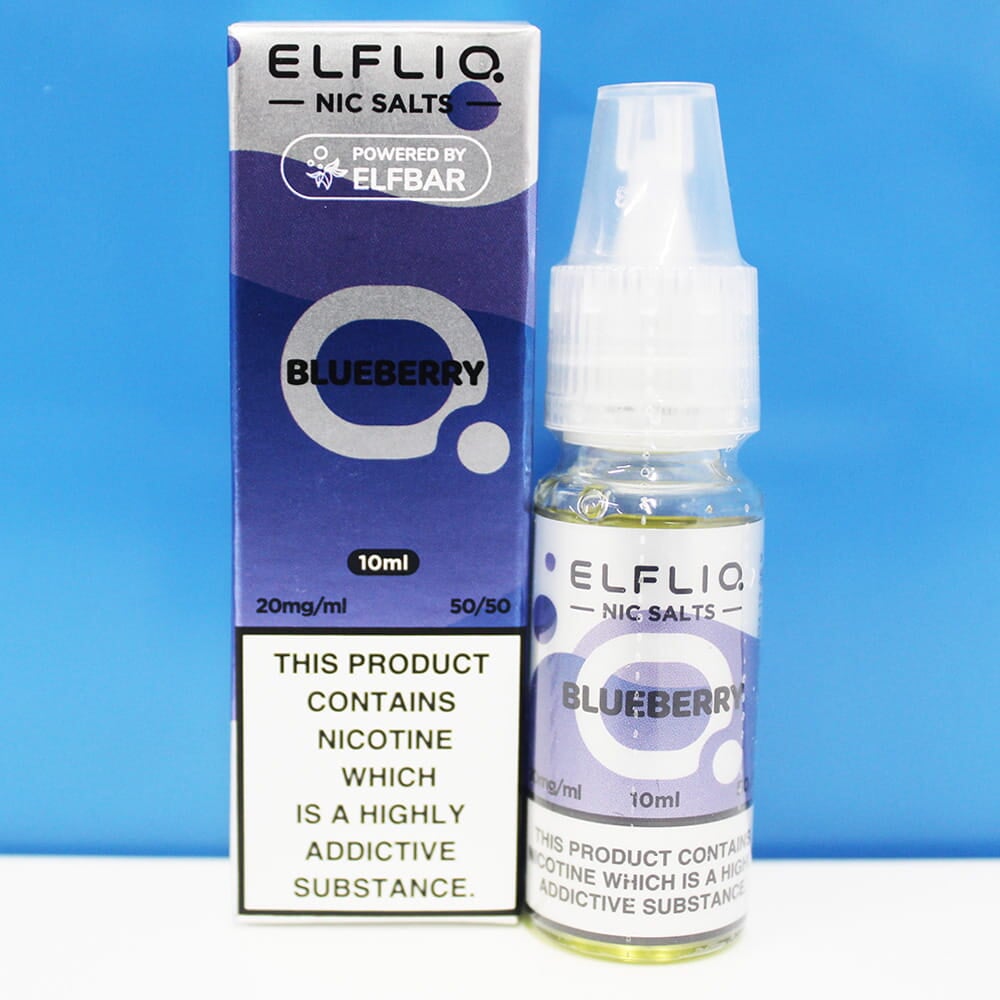 Blueberry Elfliq Nic Salt E-Liquid 10ml