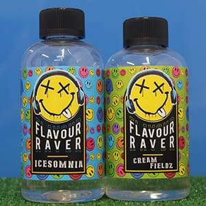 flavour raver e-liquid 200ml by the ace of vapes