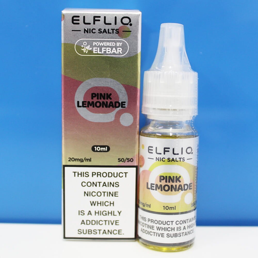 Pink Lemonade Elfliq Nic Salt E-Liquid 10ml