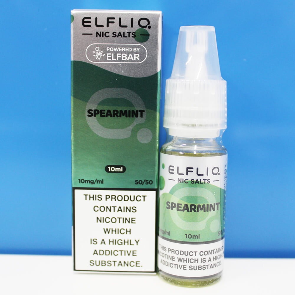 Spearmint Elfliq Nic Salt E-Liquid 10ml