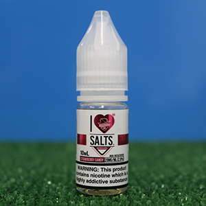 strawberry candy 5 bottles I Love Salts E-Liquids By Mad Hatter 10ml, 20mg, 50vg 50pg