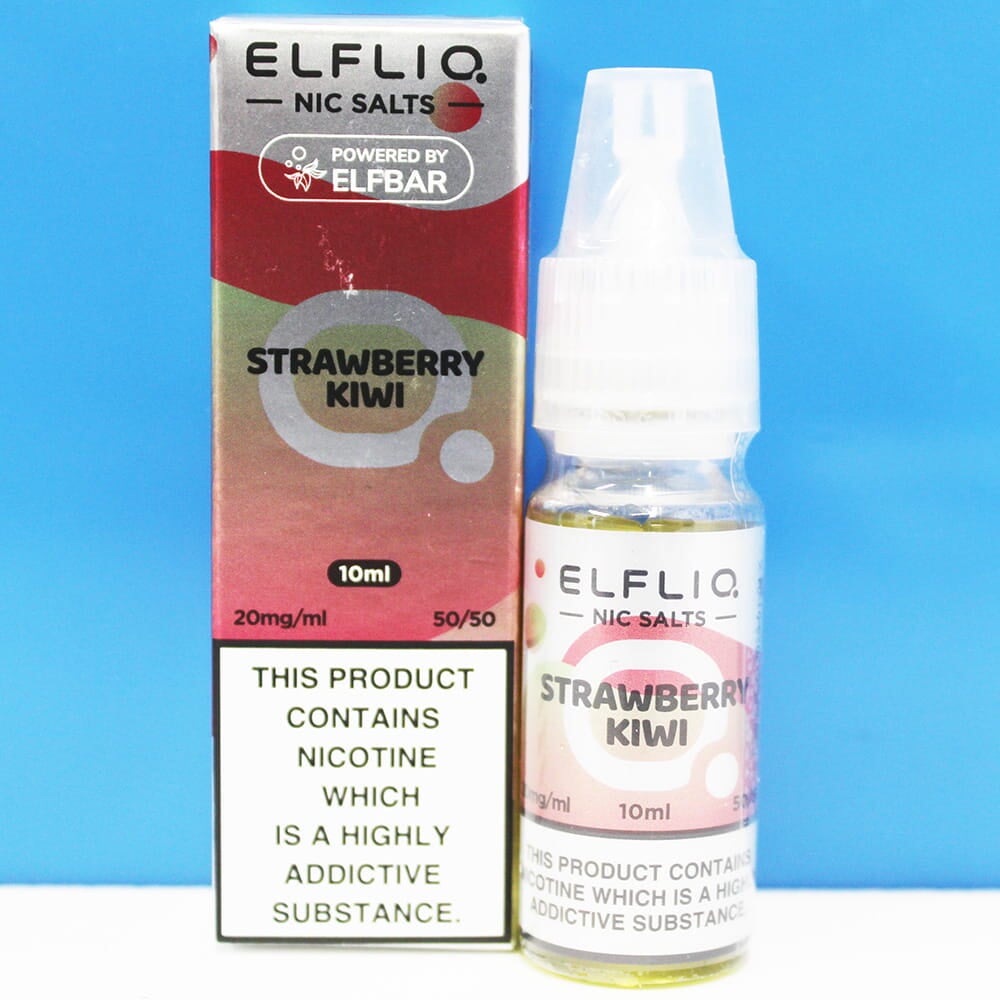 Strawberry Kiwi Elfliq Nic Salt E-Liquid 10ml